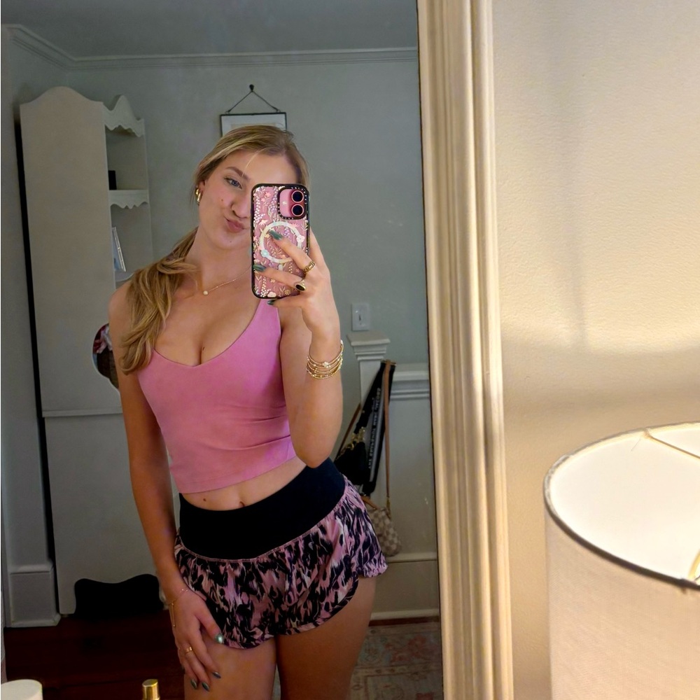 Zella Pink and Navy Activewear Shorts
